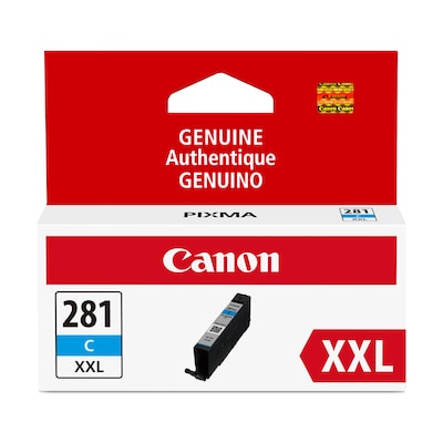 Canon CLI-281XXL Cyan Extra High Yield Ink Cartridge (1980C001)