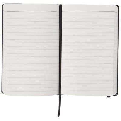 C.R. Gibson Journal, 5" x 8.25", Narrow Ruled, Black, 192 Pages (MJ5-0001)