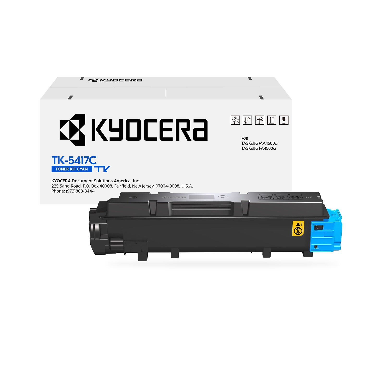 Kyocera TK-5417C Cyan Standard Yield Toner Cartridge (1T02Z7CUS0)