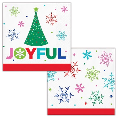 Say Hooray! Joyful and Jolly Tableware Kit, Multicolored, 49/Pack (DTC9404E2A)