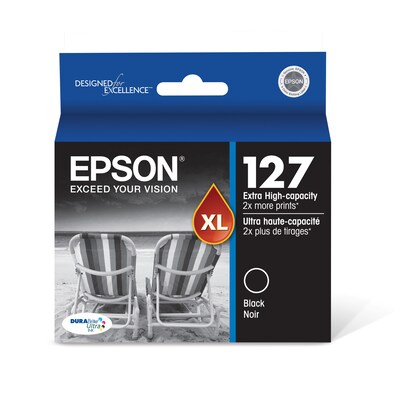 Epson T127XL Black Extra High Yield Ink   Cartridge