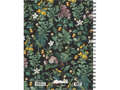 2023-2024 Willow Creek Botanical Nature 8.5" x 11" Academic Weekly & Monthly Planner, Paperboard Cover, Multicolor (37119)