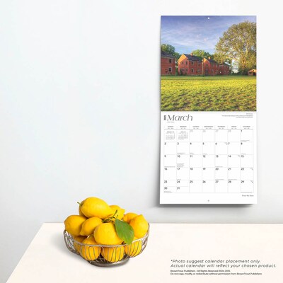 2025 BrownTrout Show Me State Missouri Places 12" x 12" Monthly Square Wall Calendar (9781975483012)