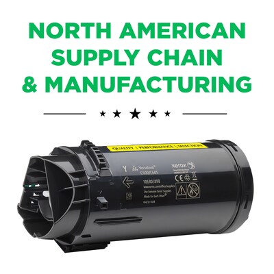 Clover C600 Remanufactured Yellow Extra High Yield Toner Cartridge Replacement for Xerox 106R03918