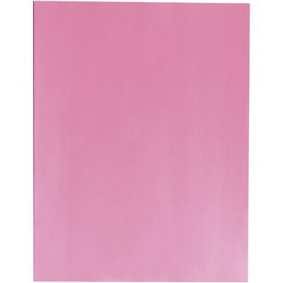 Quill Brand® Brights Multipurpose Colored Paper, 20 lbs., 8.5" x 11", Pink, 500 Sheets/Ream (722421)