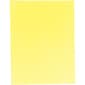 Quill Brand® Brights Multipurpose Colored Paper, 20 lbs., 8.5" x 11", Lemon Yellow, 10 Reams/Carton (722431CT)