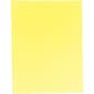 Quill Brand® Brights Multipurpose Paper, 20 lbs., 8.5" x 11", Lemon Yellow, 500 Sheets/Ream (722431)