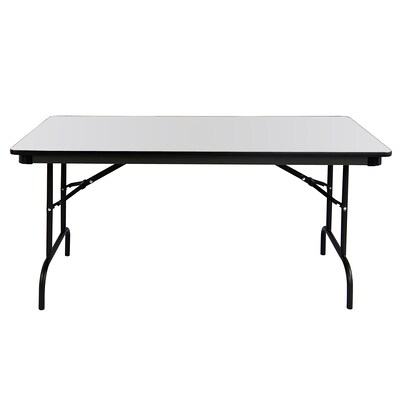 ICEBERG Premium Folding Table, 72" x 30", Gray (55227)