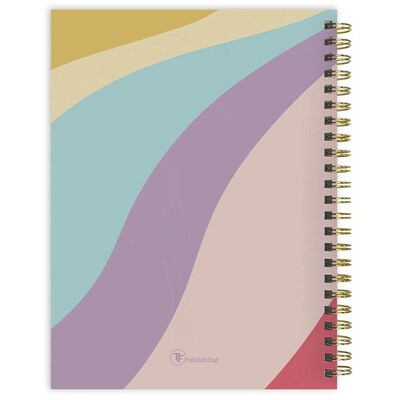 2027 TF Publishing Graphic Petals 6.5" x 8"  Weekly & Monthly Standard Planner, Paperboard Cover, Multicolored (27-9208)
