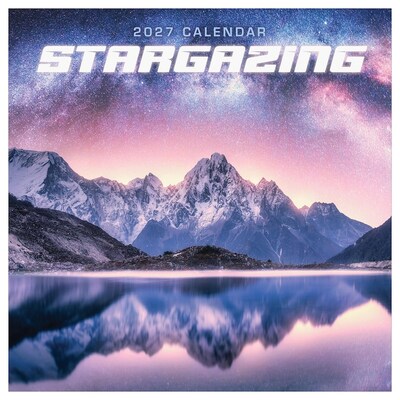 2027 TF Publishing Stargazing 7 x 7 Monthly Wall Calendar, Multicolored (27-2010)