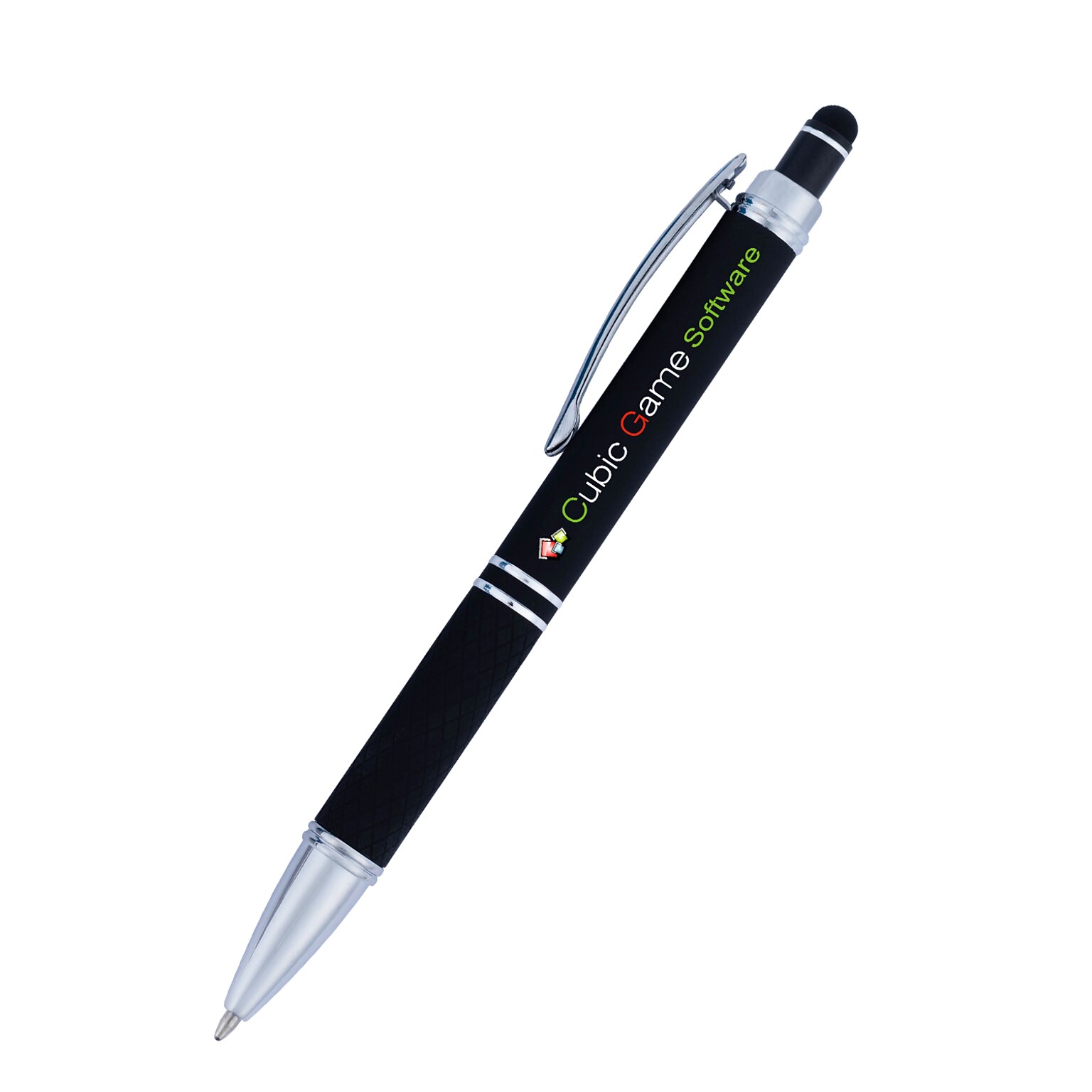 Custom Hope Stylus Satin Soft Touch Click Metal Pen