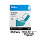 Quill Brand® 2-Pocket Folders, Teal, 25/Box (712561)