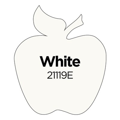 Apple Barrel Acrylic Paint Matte, 16oz., White, 3/Pack (APP21119E-3)