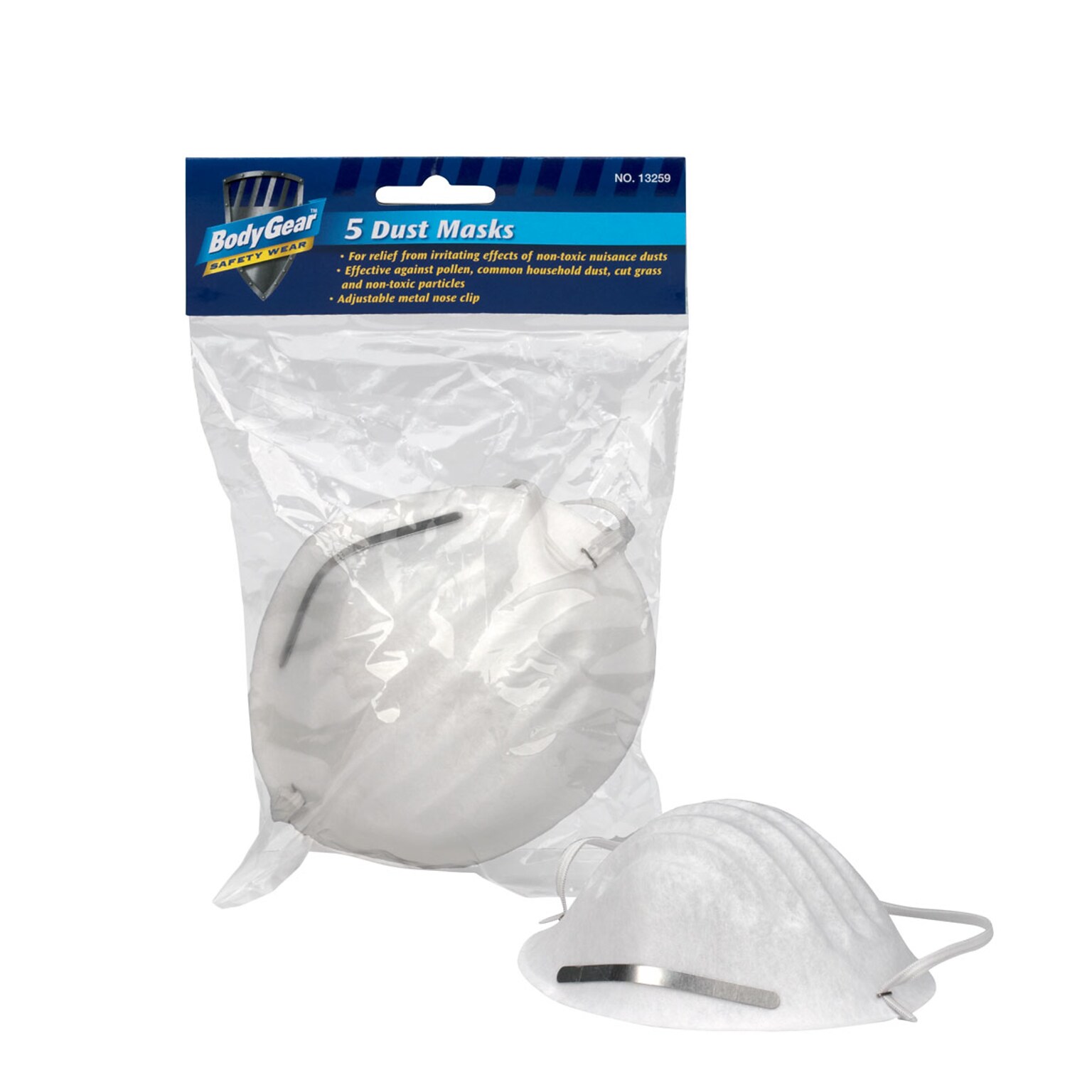Body Gear Mask, 5/Box, 24 Pack/ Carton (13259XX)