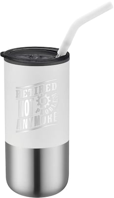 POD ELEMENT TUMBLER WITH STRAW 16OZ