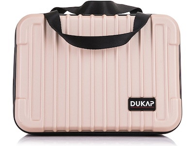 DUKAP Tour Hardside Spinner Toiletry Bag, 12, Champagne (DKTOU00XS-CHA)