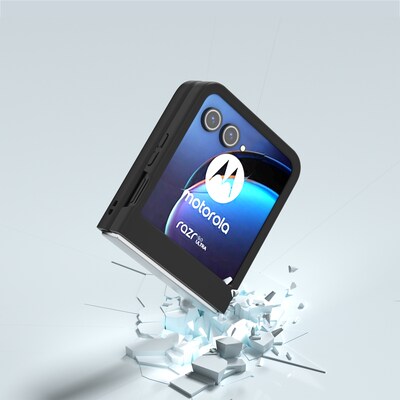 SaharaCase Venture Phone Case for Motorola Razr, Shock Absorbing, Scorpion Black (CP00622)