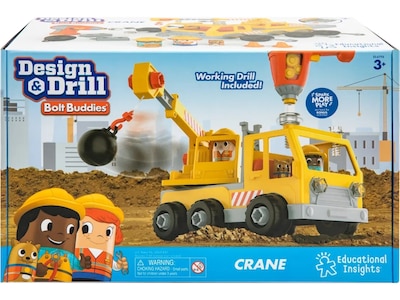 Educational Insights Design & Drill Bolt Buddies Crane (4196)