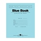 Roaring Spring Paper Products Exam Notebooks, 7" x 8.5", Wide Ruled, 12 Sheets, Blue (77513)