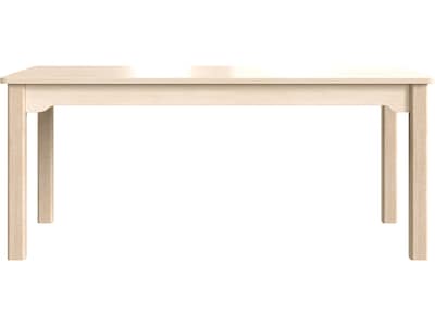 Flash Furniture Bright Beginnings Hercules Rectangular Table, 47.25 x 23.5, Beech (MK-ME088011-GG)