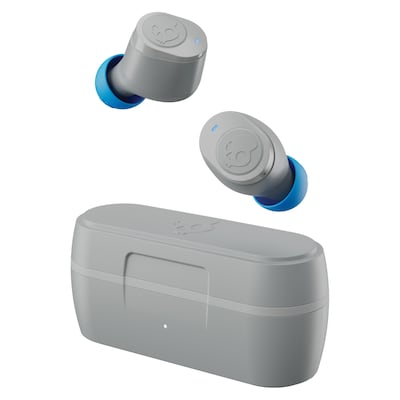 Skullcandy Jib True 2 Wireless In-Ear Stereo Earbuds, Bluetooth, Light Gray/Blue (S1JTW-P948)