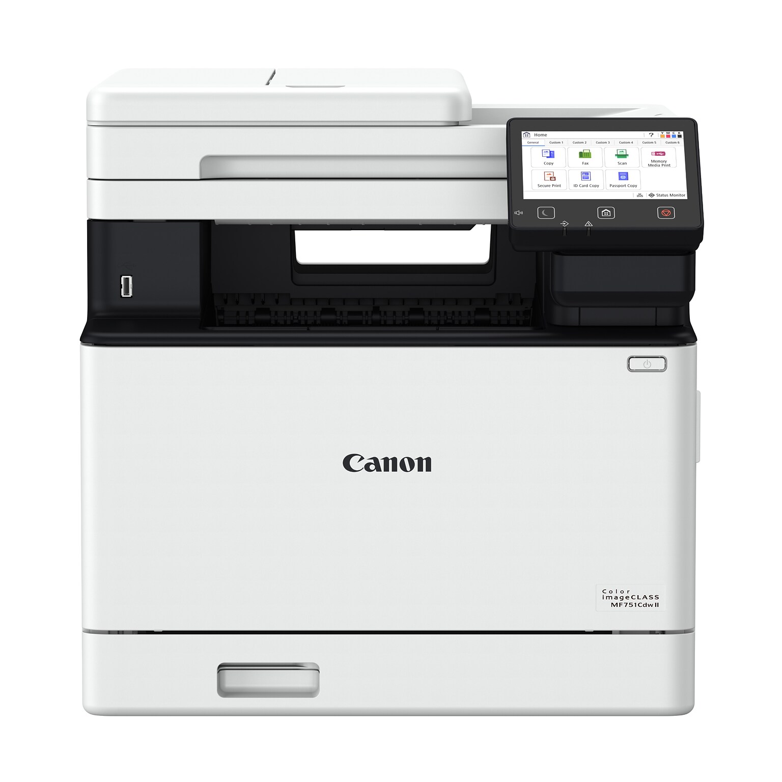 Canon imageCLASS MF751Cdw II Wireless Color All-In-One Laser Printer, Best for Office (7185C016)