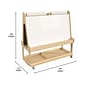 Flash Furniture Bright Beginnings 4-Person Art Station, 48", Natural Birch Plywood (MK-ME16621-GG)