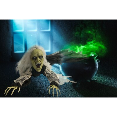 Haunted Hill Farm Animatronic Crawling Witch (HHGBZOMB-1LSA)