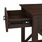 Bush Furniture Key West 20" x 20" End Table with Storage, Bing Cherry (KWT120BC-03)