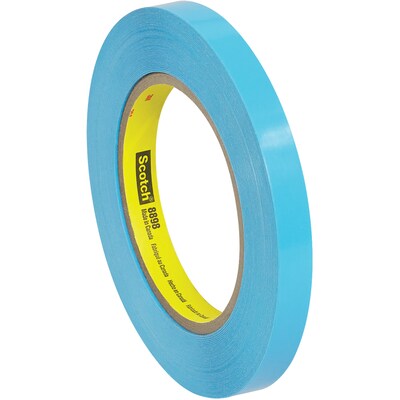 3M Heavy Duty Strapping Tape, 0.5 x 60 yds., 3Core, Blue, 72/Carton (T9138898)