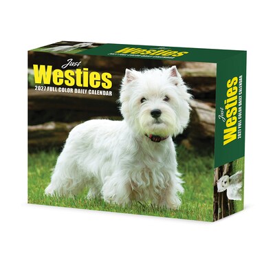 2027 Willow Creek Westies 5.4 x 6.2 Day-to-Day Calendar (63811)