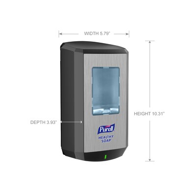PURELL HEALTHY SOAP CS6 Automatic Wall Mounted Hand Soap Dispenser, Graphite (6534-01)
