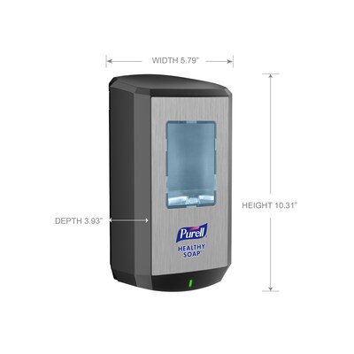 PURELL CS 6 Automatic Wall Mounted Hand Soap Dispenser, Graphite (6534-01)