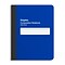 TRU RED™ Composition Notebook, 7.5 x 9.75, Wide Ruled, 80 Sheets, Blue (TR55086)