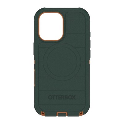 OtterBox Defender Pro MagSafe Phone Case for iPhone 17, Shock Absorbing, Green Intrigue (77-98411)