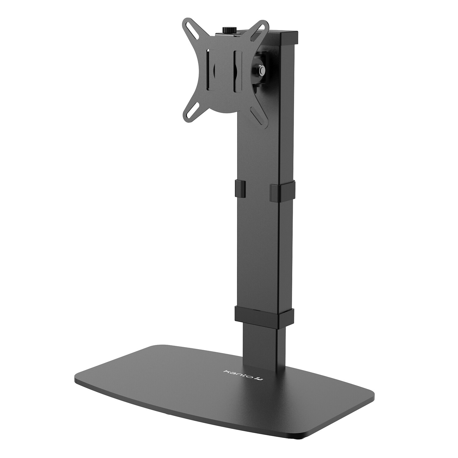 Kanto Universal Height Adjustable Desktop Monitor Stand for 17 - 32 Monitors, Black (DTS1000)