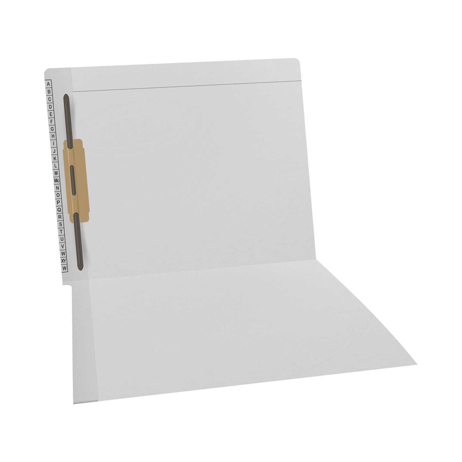 Medical Arts Press Reinforced Classification Folder, 1 3/8 Expansion, Letter Size, White, 50/Box (F1170-WHT-1)