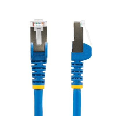 StarTech 75 ft. CAT-6a Ethernet Cable, 27AWG, Blue (NLBL-75F-CAT-6a-PATCH)