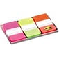 Post-it Tabs, 1" Wide, Solid, Assorted Colors, 66 Tabs,Dispenser (686-PGO)