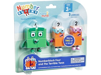 hand2mind Numberblocks Four and The Terrible Twos (95355)