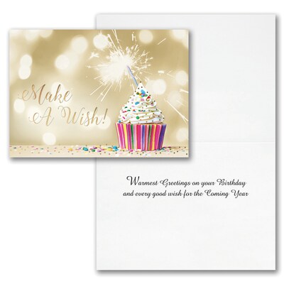 7 7/8" x 5 5/8" Birthday Assortment Cards, with Envelopes