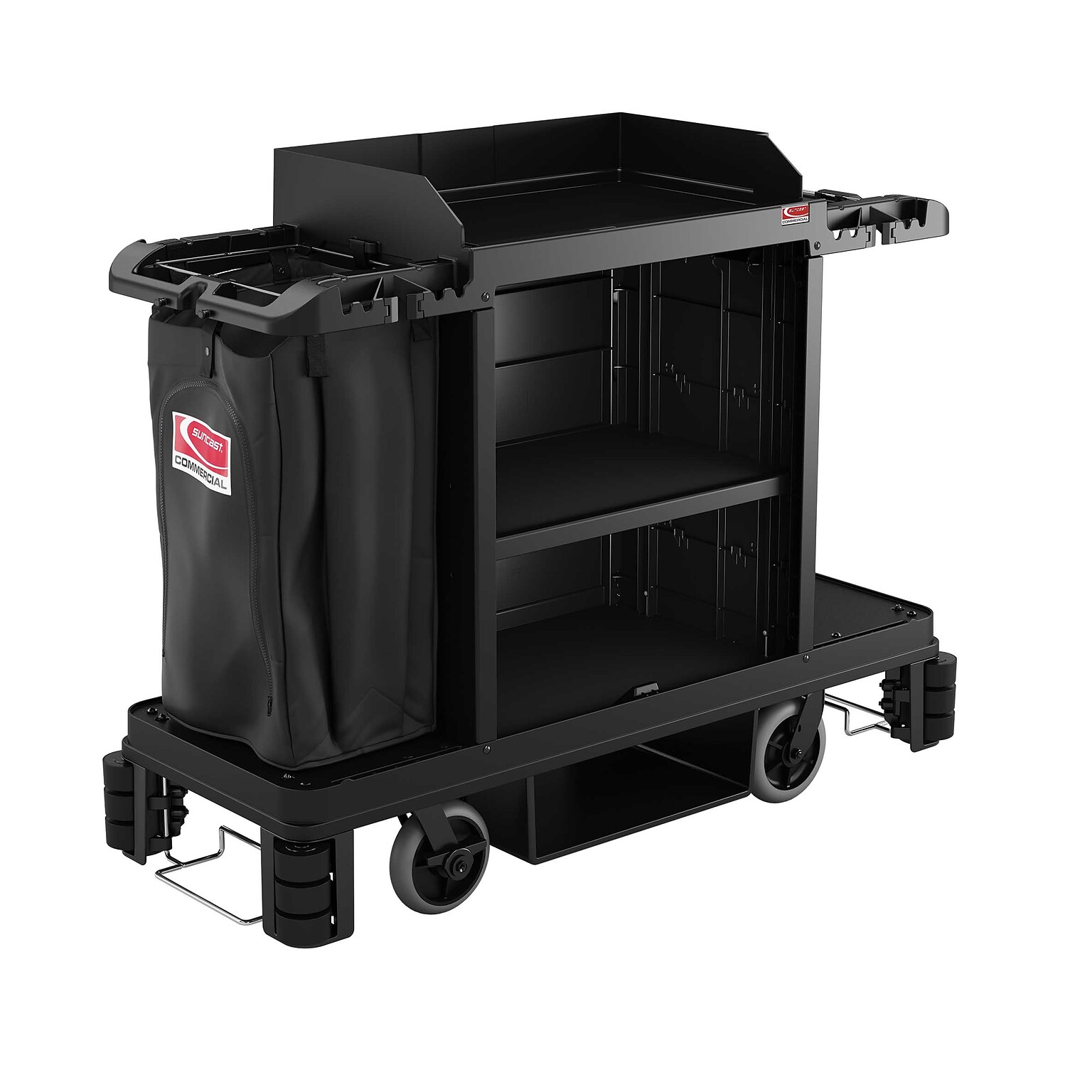 Suncast Commercial Cleaning Cart with Vinyl Bag (HKC2002)