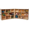 Wood Designs™ 15D Folding Storage Units; 30H