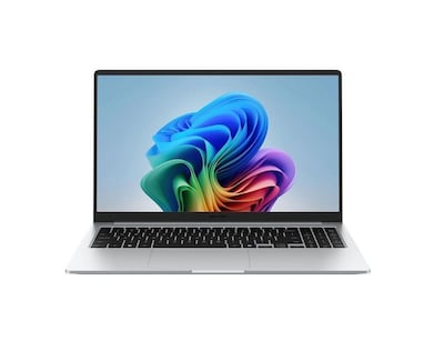 Samsung Galaxy Book5 15.6 IPS AI Laptop, Intel Core Ultra 7 255U, 16GB RAM, 512GB SSD, Windows 11 Pro, Silver