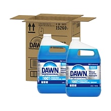 Dawn Professional Manual Pot and Pan Detergent, 1 gal., 2/Pack (12163)