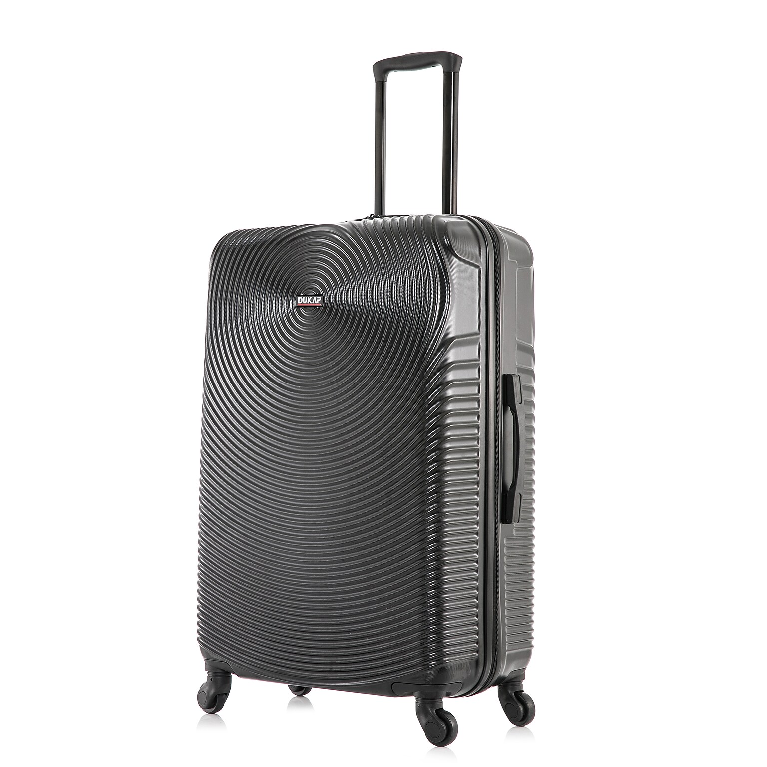 DUKAP Inception 29.29 Hardside Suitcase, 4-Wheeled Spinner, TSA Checkpoint Friendly, Black (DKINC00L-BLK)