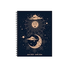 2023-2024 Willow Creek Celestial Soul 6.5 x 8.5 Academic Weekly & Monthly Planner, Paperboard Cove