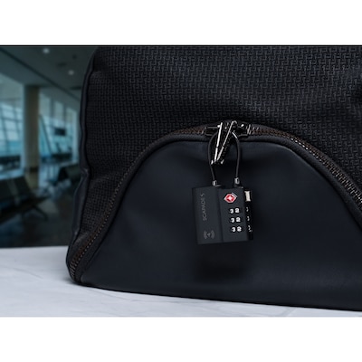 Scapade AirLock 3-Digit Combination Lock, Black (SCAPSLOCK)