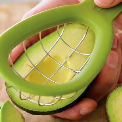 Extreme Fit Stainless Steel Avocado Slicer, 2/Pack (BUN-PAS-GLI-747)