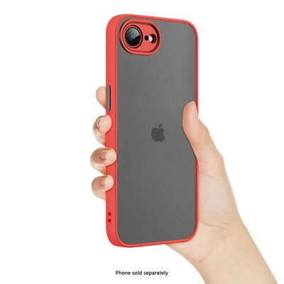 SaharaCase Venture Series Phone Case for iPhone 16e, Shock Absorbing, Viper Red (CP00805)
